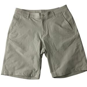 Under Armour Tech Shorts Performance Tan Stretch Golf Men Size 34